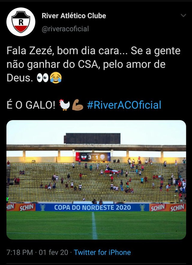 meme-de-thiago-neves-e-usado-pelo-river-pi-para-zoar-o-csa-Futebol-Latino-02-02