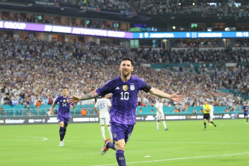 Messi - Argentina x Honduras