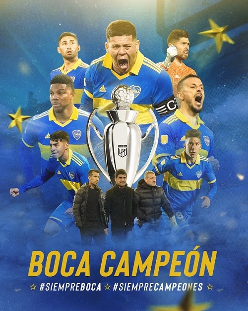 Boca Juniors Campeão 2022_23_10_2022