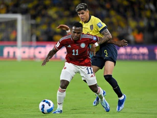Colômbia visitou o Equador e ficou no empate sem gols