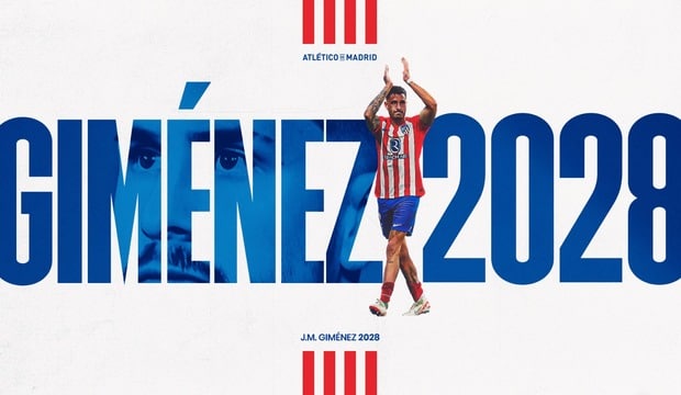 atletico-de-madrid-prolonga-contrato-de-jose-gimenez-ate-2028-Futebol-Latino