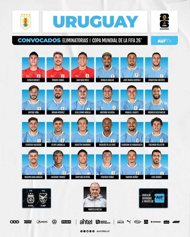 com-suarez-convocacao-do-uruguai-para-eliminatorias-e-divulgada-futebol-latino